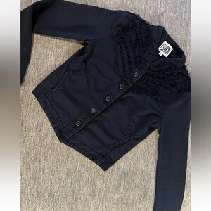 Women’s Prairie Underground Navy Knit Jacket Sz S